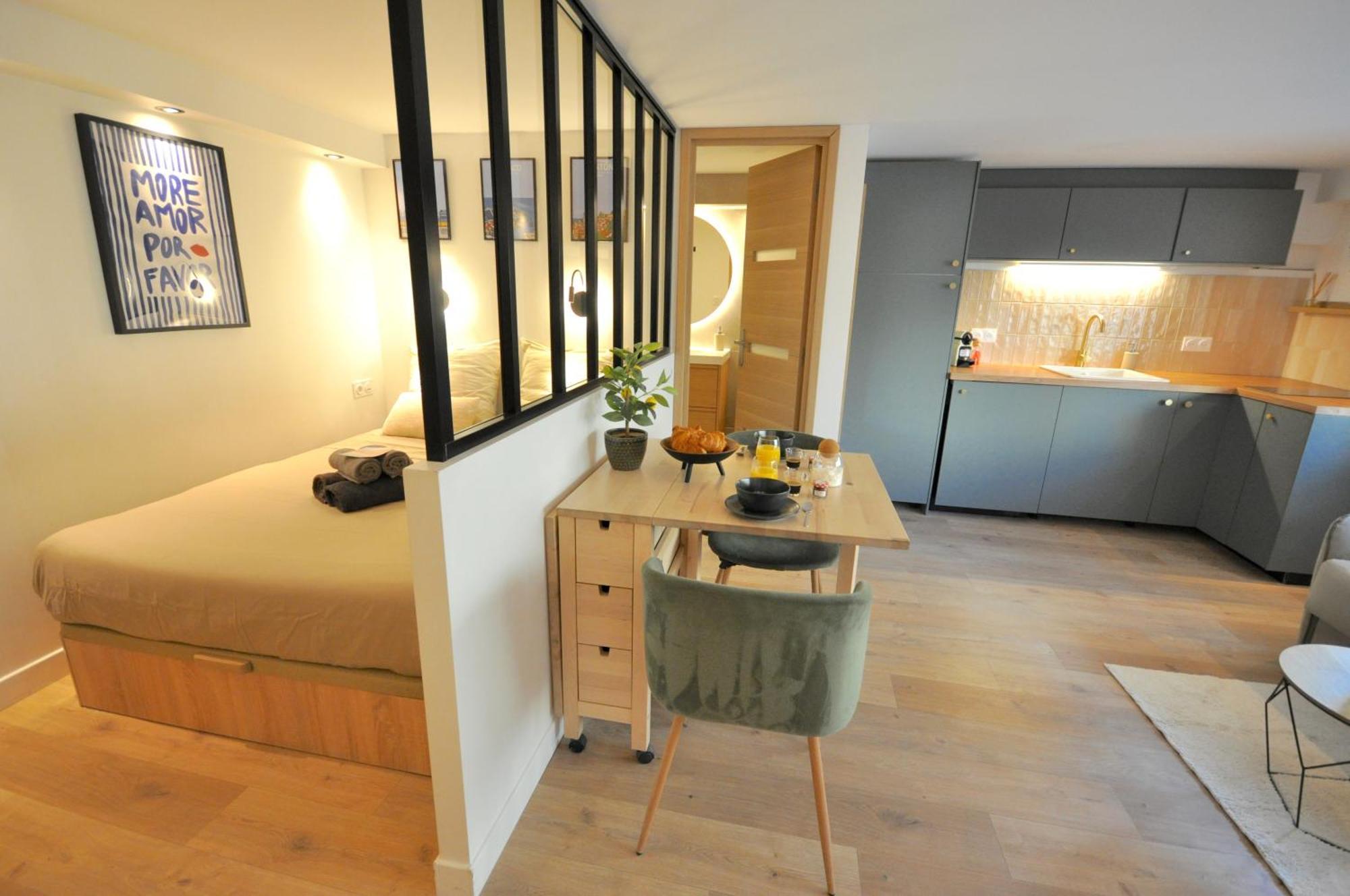 Appartement Gp F1 Monaco - - 4 Persons - Hypercenter - Private Parking - Full Renovated - Clim - Fast Wifi - Carre Or - & Sun *