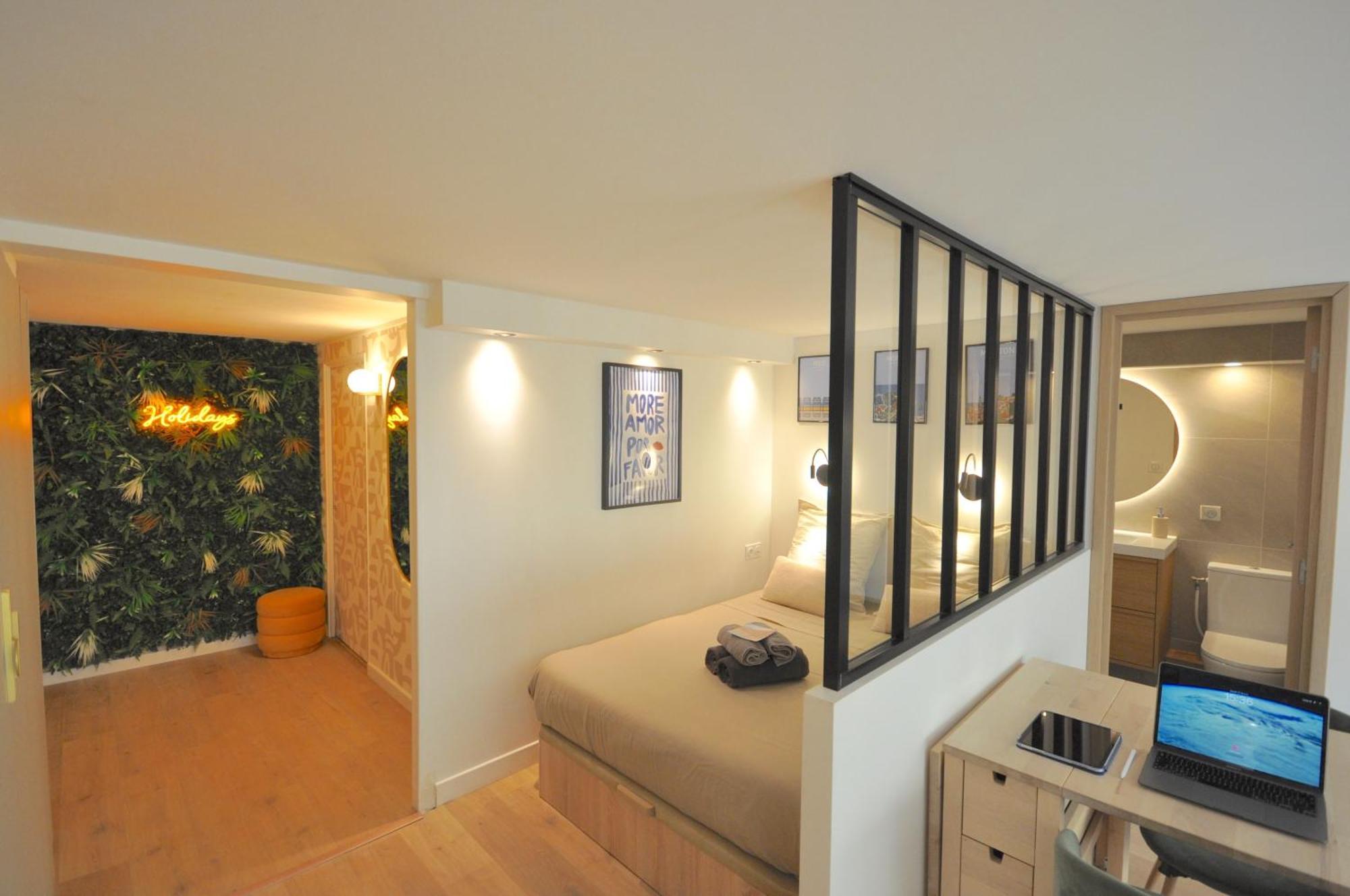 Gp F1 Monaco - - 4 Persons - Hypercenter - Private Parking - Full Renovated - Clim - Fast Wifi - Carre Or - & Sun Menton